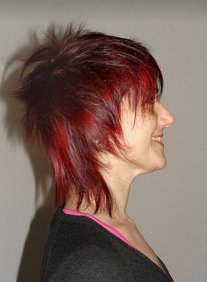 asymetryczne fryzury krótkie uczesanie damskie zdjęcie numer 108A